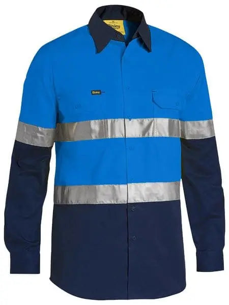 Bisley 3M Taped Cool Lightweight Hi Vis Shirt BS6696T - City Workwear